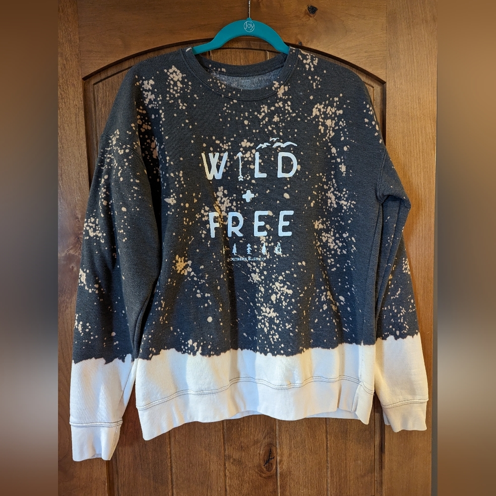 Southern Bliss Co Wild + Free Crewneck Sweatshirt